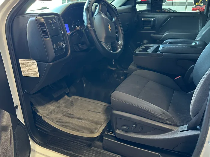 Silverado interior after detailing