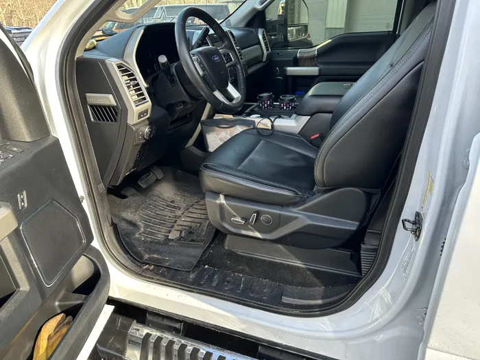 Super Duty cabin before detailing